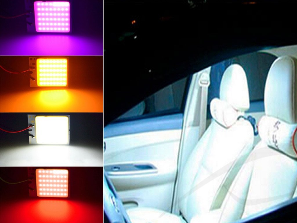 lokalisere låg klinge Bil LED Lyspanel 24/36/48 LED. FRI FRAKT! | Pakketer.no - Fri Frakt